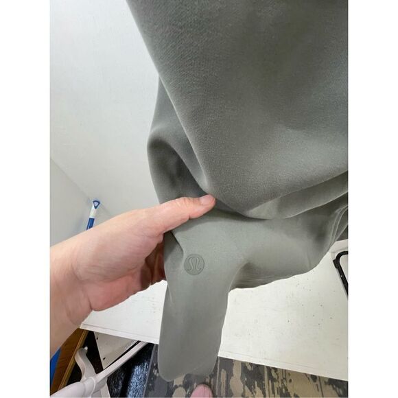 Lululemon Gray Sage On The Fly Pants Size 10 - Picture 6 of 10
